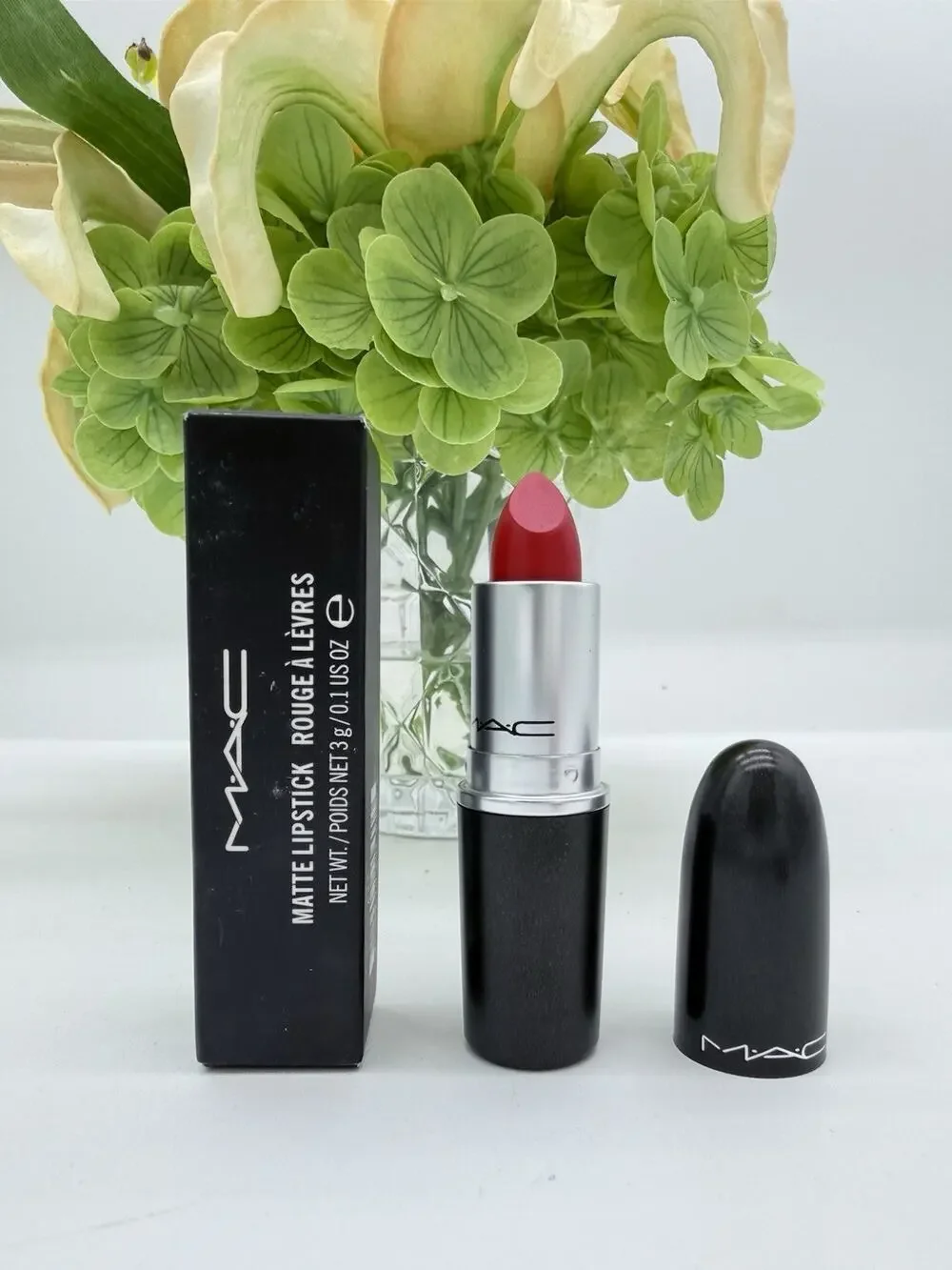 MAC Matte lipstick Mangrove 0.10 Oz / 3g New In Box